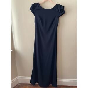 Navy Blue Formal Yvonne LaFleur Gown Size XS